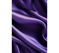 Plum Perfection: A Feminine Ruled Notebook in Deep Purple Satin: 200 Page Aesthetic Journal | 6x9 Inches | Great for Diaries, Notes, Gratitude Writing & Planning