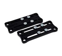 Plum Adjustable Plate For Race Nero 40 mm