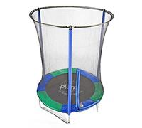 PLUM - Trampolino Junior con Recinzione Reversibile, Multicolore, 30200
