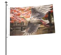 Plumage Spring Park Bandiera da giardino 6 x 0,9 m bandiera per esterni bandiera brezza bandiera a prova di sbiadimento bandiere per casa casa esterna decorazione interna
