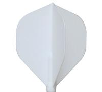 Plumas fit flight 6 unid. standard blanca