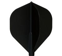 Plumas fit flight 6 unid. standard negra