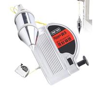 Plumb Bob - Magnetic, Auto-Retract | 3/6m, Quick-Stabilize, Building