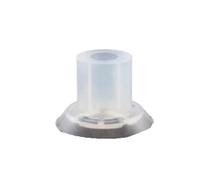 plumbify store 10/50/100 Pezzi PNG-131N Tipo Ventosa for vuoto Nero NBR/Gomma siliconica Materiale Parti pneumatiche(PNG-131N White,50 PCS)