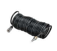 plumbify store Tubo flessibile for compressore d'aria da 7,5 m, adattatore pneumatico, attacco rapido, bobina di gonfiaggio, tubo flessibile pneumatico for compressore, utensile pneumatico flessibile