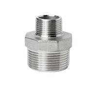 Plumbing connection 1/8” 1/4" 3/8" 1/2" 304 Stainless Steel Male Female Thread fitting Reducer British Water Pipe Adapter(DN15 X DN20)