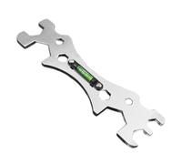 Plumbing Wrench - Stainless Steel Shower Head Removal Tool | Adjustable Spanner with for Faucets | Professional Plumbing Hand Tool for Kitchen and Bathroom Repairs