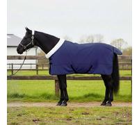 Plumbpyr Coperta per cavallo, blu navy, 125 cm, in pile polare, con cinghie regolabili e design antivento e traspirante, per stalla, pascolo, inverno e protezione dal freddo e dalla pioggia
