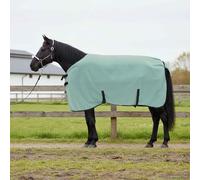Plumbpyr Coperta per cavallo, verde speciale, 95 cm, in poliestere con materiale traspirante e cinghie regolabili, leggera coperta da esterno per stalla, pascolo e inverno, vestibilità resistente alle