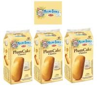 PLUMCAKE CLASSICO MULINO BIANCO BRIOCHE con YOGURT ITALIANO PLUM CAKE Box 3x330g