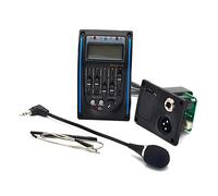 Plumdrop LC-5 5 Bande Chitarra Acustica Piezo Pickup Kit EQ Preamp LCD Tuner Piezo Pickup Equalizzatore Sistema con Microfono & Display LCD