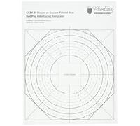 PlumEasy Patterns Hot Pad - Modelli di interfacciamento in tessuto non tessuto, confezione da 12