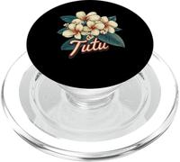 Plumeria Tutù Floreale Nonna Nome Festa della Mamma PopSockets PopGrip per MagSafe