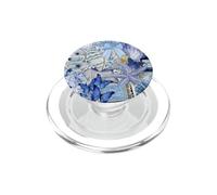 PlumeriaSea Coastal Vintage Collage Pattern PopSockets PopGrip per MagSafe
