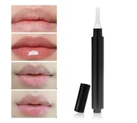 Plumper Labbra - 3 Ml Di Olio Di Riparazione Portatile Per Il Trattamento Con Lucidalabbra | Plumper Gloss Natural Shine Enhancer | Soluzione Di Bellezza Idratante Per Il Petrolio Naturale Nutrie