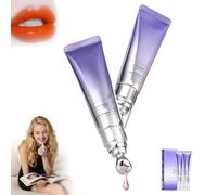 Plumping & Anti-wrinkle Hydrating Lip Serum,Color-Changing Lip Essence Oil,Lip Care Serums, Plumping, Hydrating & Reduce Fine Lines,Moisturizer Care Repair for Women-2pcs-B