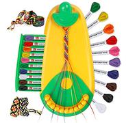 Plunack Kit Bracciale Dell'Amicizia, Kit Braccialetti Fai da Te Bambina 6-12 Anni, Giocattoli Regalo Artigianali Intrecciati, Regali di Natale Creativi Bambina 6 7 8 9 10 11 12 Anni