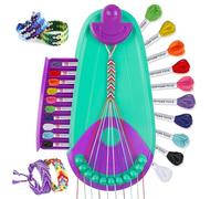 Plunack Kit Bracciale Dell'Amicizia, Kit Crea Braccialetti Bambina 6-12 Anni, Arti e mestieri per bambini Giocattoli, Regali di Natale Creativi Bambina 6 7 8 9 10 11 12 Anni