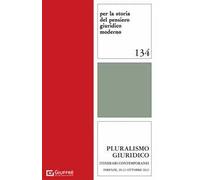 Pluralismo giuridico itinerari contemporanei