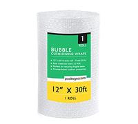 PackageZoom 1 confezione da 30,5 cm x 9,1 m, pluriball per imballaggi e traslochi, perforato ogni 30,5 cm, per imballaggio e trasloco, imballaggio a bolle per trasloco