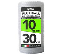Pluriball per Imballaggio E Spedizioni - Rotolo Da 10 Metri X 30 Cm - Made in It