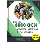 Plus de 6000 QCM - Culture générale et actualités