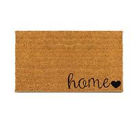 PLUS Haven Zerbino in fibra di cocco con retro resistente, dimensioni 44,5 x 76,2 cm, facile da pulire, bel colore e dimensioni per uso esterno e interno, decorazione per la casa