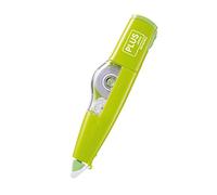 PLUS Japan Correttore roller MR a forma di penna ricaricabile, ecologico, verde 6 m x 4,2 mm