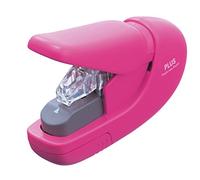 PLUS Japan Graffatrice senza graffette rosa, spilla fino a 5 pagine senza graffette
