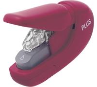 PLUS JAPAN Japan, cucitrice senza punti di fissaggio, colore rosso vino, capacità di spillatura 5 fogli, SL-106AB WR