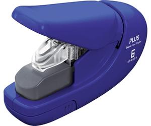 PLUS Japan, Staple-Free Stapler Blue, 5 sheet capacity, 1 piece pack (1 x 1 stap