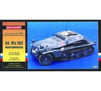 Plus Model 107 - 1:3 5 Resina Kit Sd.kfz 252 Carro Munizioni per Tamiya Kit