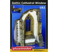 Plus Model 182 - 1:3 5 Keramikteile Gotico Cattedrali Finestra