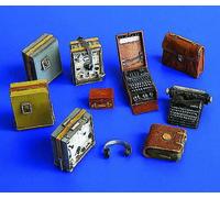 Plus Model 249 - 1:3 5 Resina Kit Tedesco Ricevitore E Enigma Schiffriermasc