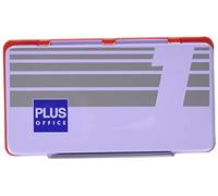 Plus Office 040142 - Cuscinetti di inchiostro per timbri n. 1, 100 x 170 mm, colore: rosso