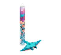 PLUS PLUS - 100 mattoni da costruzione con tubo di stoccaggio, 100 pezzi, gioco di costruzione per bambini dai 5 anni, giocattolo educativo e giocoso per ragazze e ragazzi