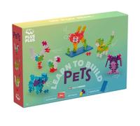 PLUS PLUS - 275 mattoni da costruzione multicolore - Il mondo degli animali - Gioco di costruzione per bambini dai 3 anni - Gioco educativo per ragazza e ragazzo - PP3962