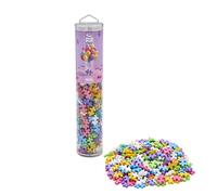PLUS PLUS 300.4187 Building Blocks Toy-240 pc Costruzione per Bambini, risorse Creative di apprendimento e Gioco STEM per casa e Viaggio-Giocattoli per Ragazze e Ragazzi età 5 Plus 240, Mix Pastello,