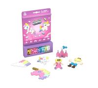 Plus-Plus 3988 Geniale giocattolo da costruzione, Activity Pad Fantasia, set di mattoncini per figure 2D e 3D, mattoncini creativi per bambini dai 5 anni in su, 125 pezzi