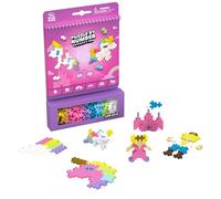 Plus-Plus 3988 Geniale giocattolo da costruzione, Activity Pad Fantasia, set di mattoncini per figure 2D e 3D, mattoncini creativi per bambini dai 5 anni in su, 125 pezzi