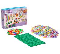 Plus-Plus-5009 Plus Learn to Build Pastel-Set di mattoncini da Costruzione, 600 Pezzi, Colore Pastello, 300.5009
