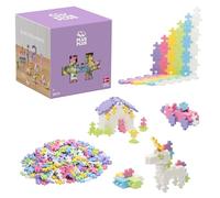 Plus-Plus 52132 - Gioco di Costruzioni Mini Pastel, 600 Pezzi | Set di costruzioni creative 2D 3D ad incastro, giocattoli educativi per bambini, gioco infinito, da 5 a 12 anni