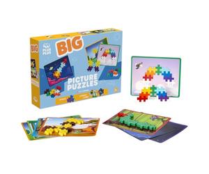 Plus Plus - 60 mattoncini da costruzione creativi grandi puzzle