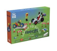 Plus-Plus 9607011 - Set di mattoncini creativi, Veicoli PlusPlus Go!, geniale Giocattolo da Costruzione, 500 Pezzi