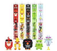 Plus-Plus Angry Birds - Confezione bonus con 5 tubi, 550 pezzi