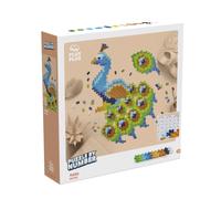 PLUS PLUS - Puzzle per numero pavone da 800 pezzi - Gioco di costruzione - PP3931