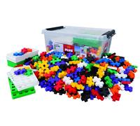 Plus-Plus BIG Basic box 400 pezzi e 10 basi