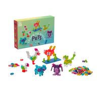PLUS PLUS Building Blocks Toy - Learn to Build Pets, Includes 250 Colourful Piec