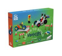 Plus Plus Costruzioni - Learn To Build Veicoli | Puzzle 5 Anni | Puzzle 3D Bambini | Costruzioni Per Bambini | Giochi Educativi 5 Anni E Altro | Blocchi Costruzioni Bambini
