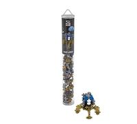 Plus-Plus- Danimarca Lunar Lander Tube Mix (100 Pezzi), Multicolore, 300.4183